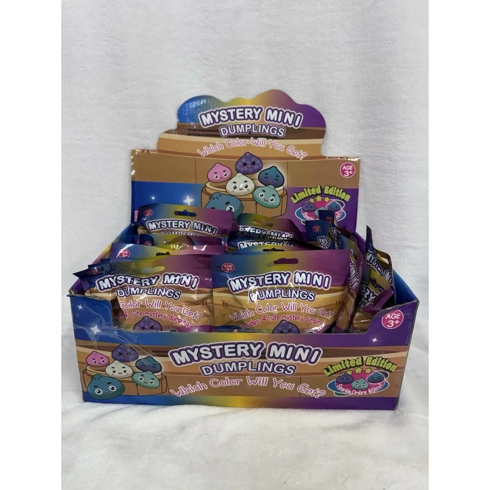 Mini Mystery Dumpling Limited Edition 4pc! Sparkle, Ombre & Glow!